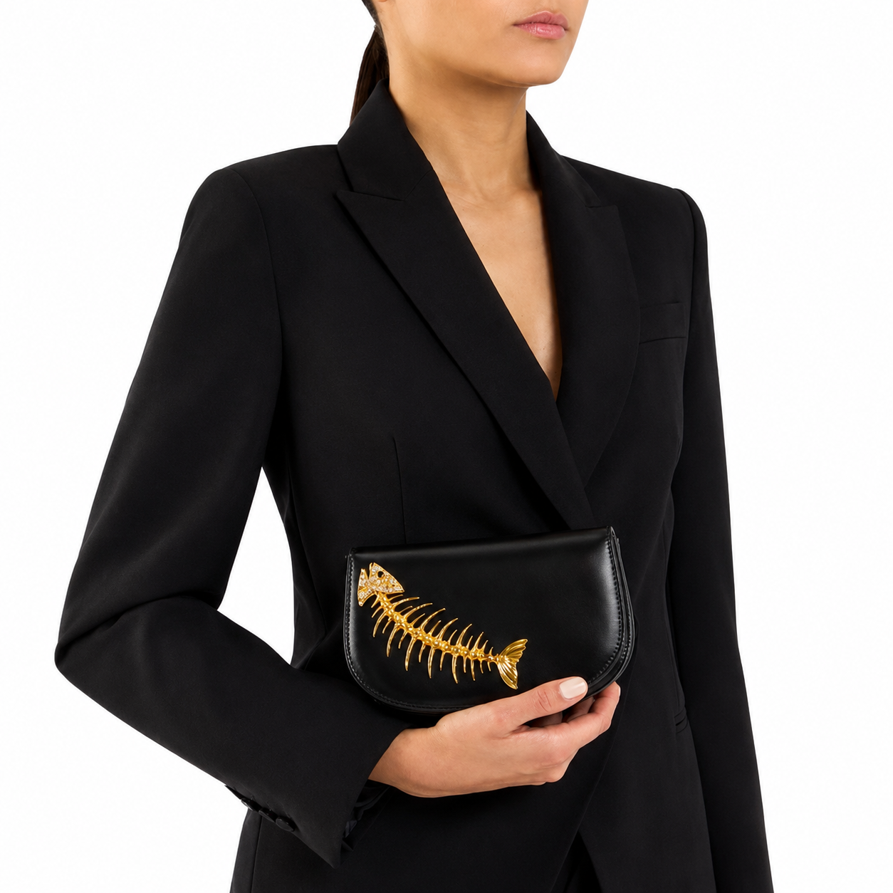 GIUSEPPE ZANOTTI SLIM HERRINGBONE