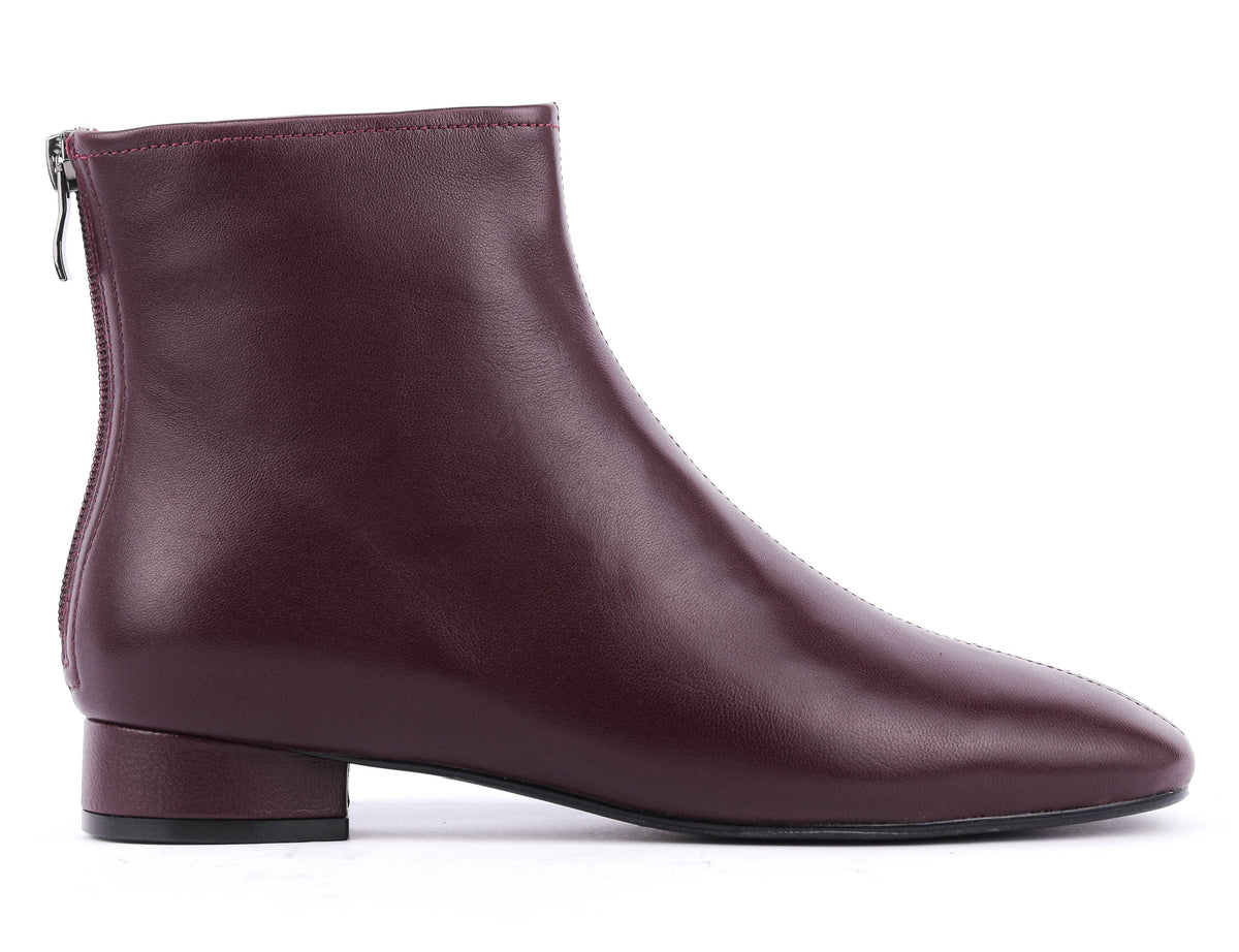 LOAFER SHORT BOOTIE BORDO
