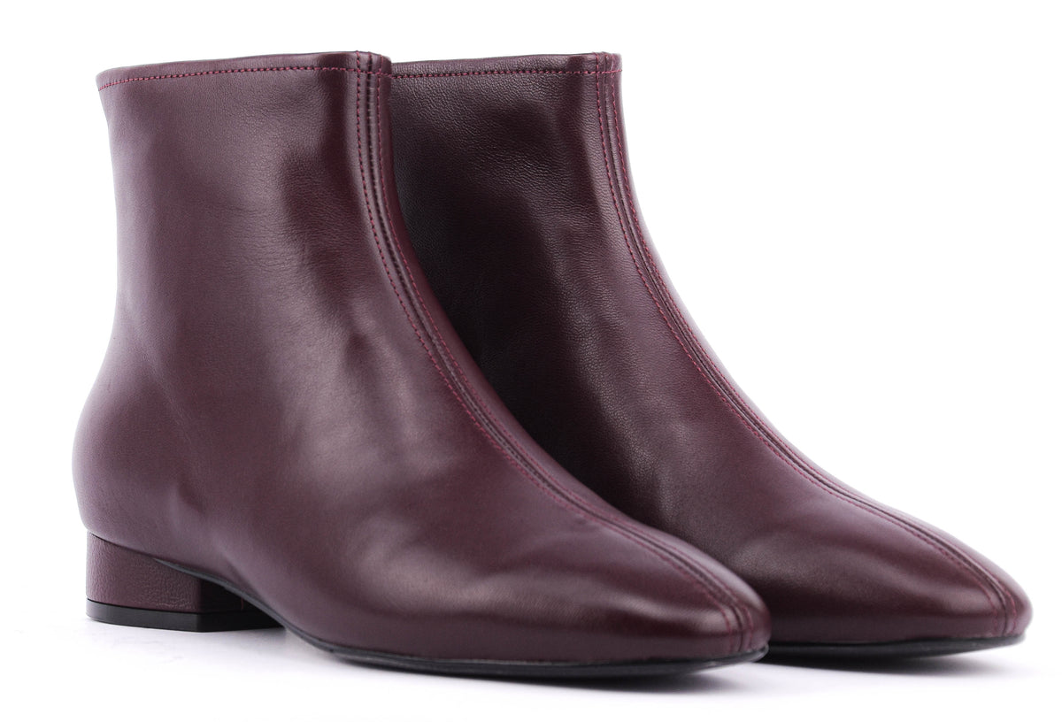 LOAFER SHORT BOOTIE BORDO
