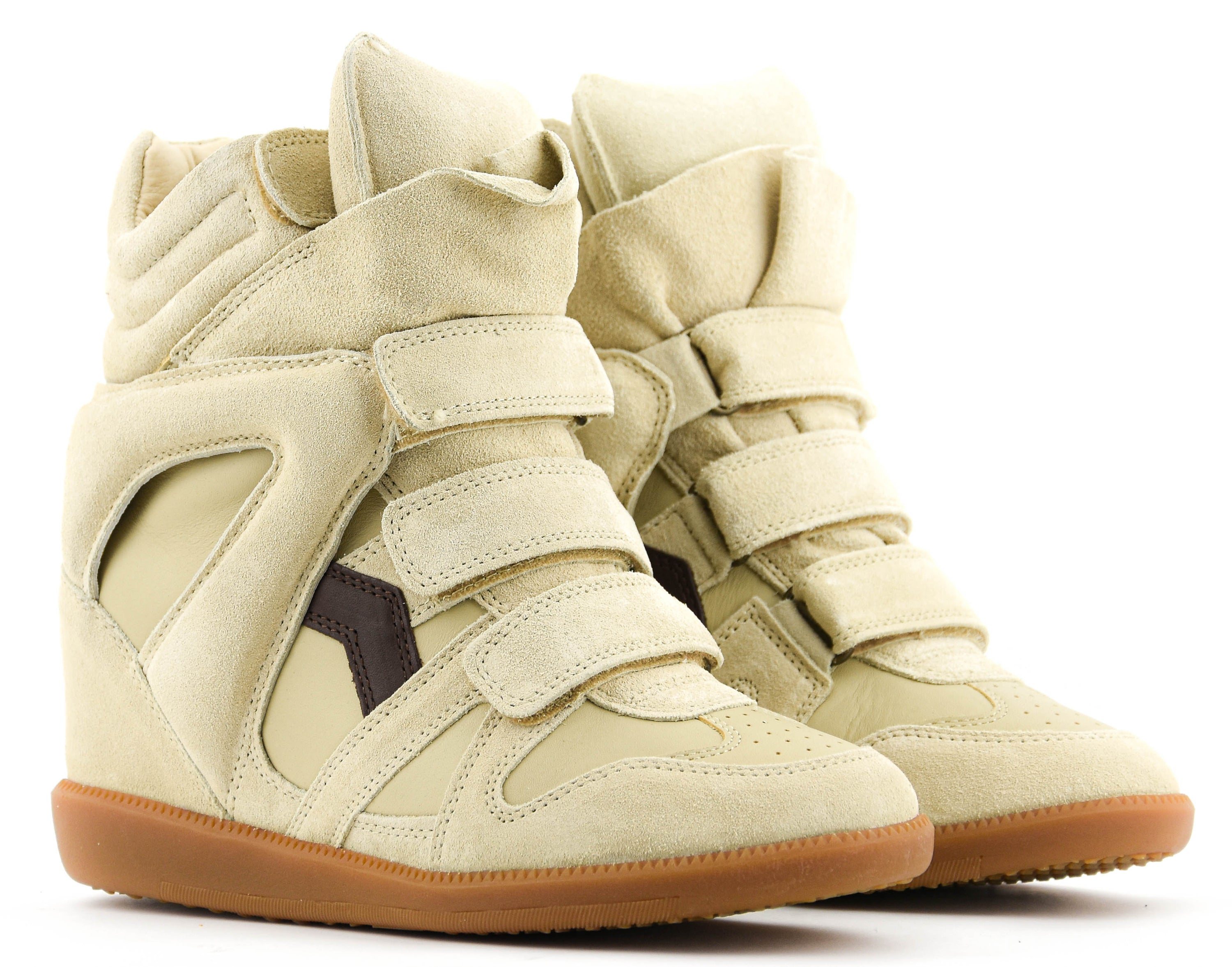 ISABEL MARANT BEKETT ECRU CHOCOLATE