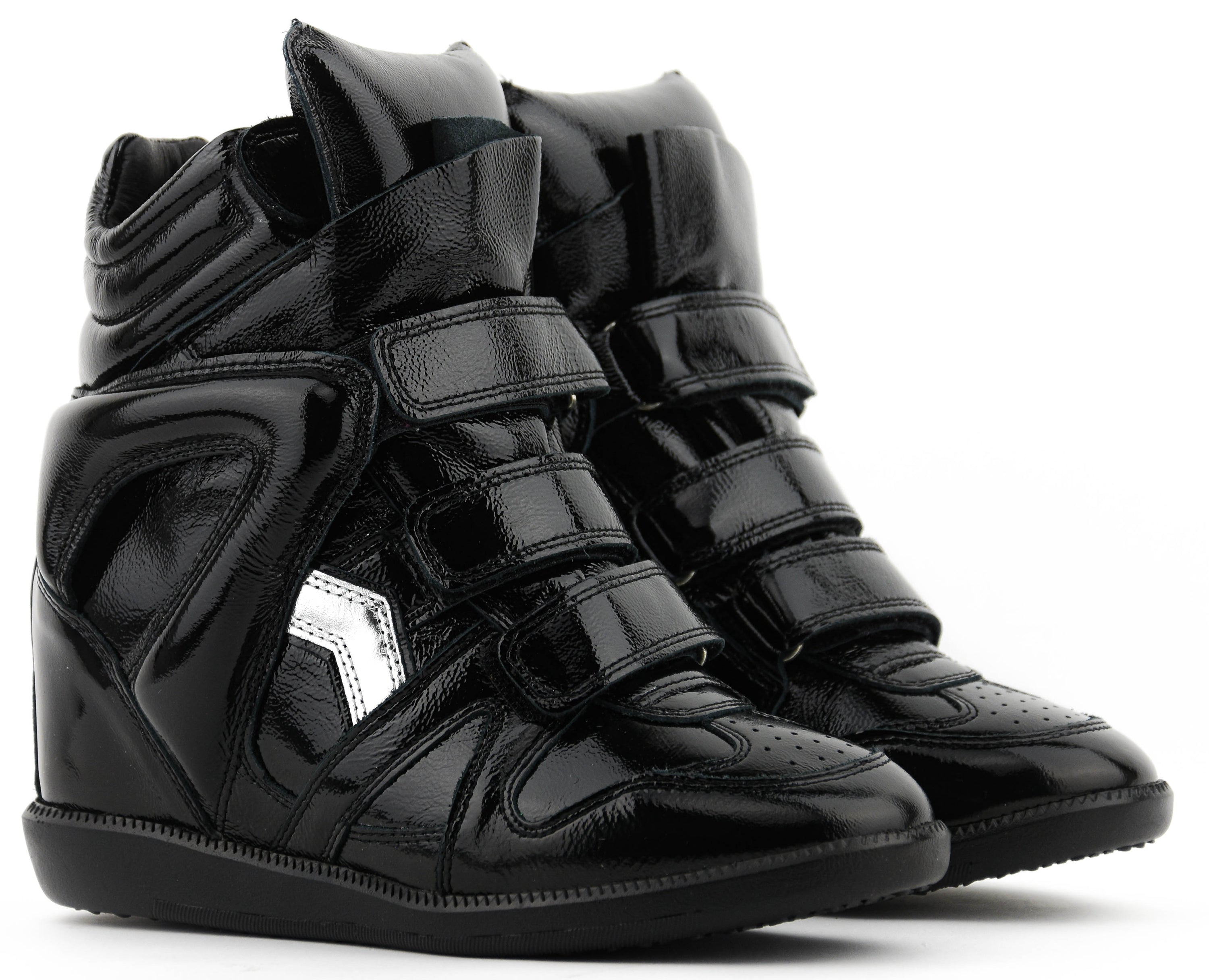 ISABEL MARANT BEKETT BLACK PATENT