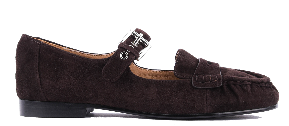 BIBI LOU AMARIS LOAFER DARK BROWN