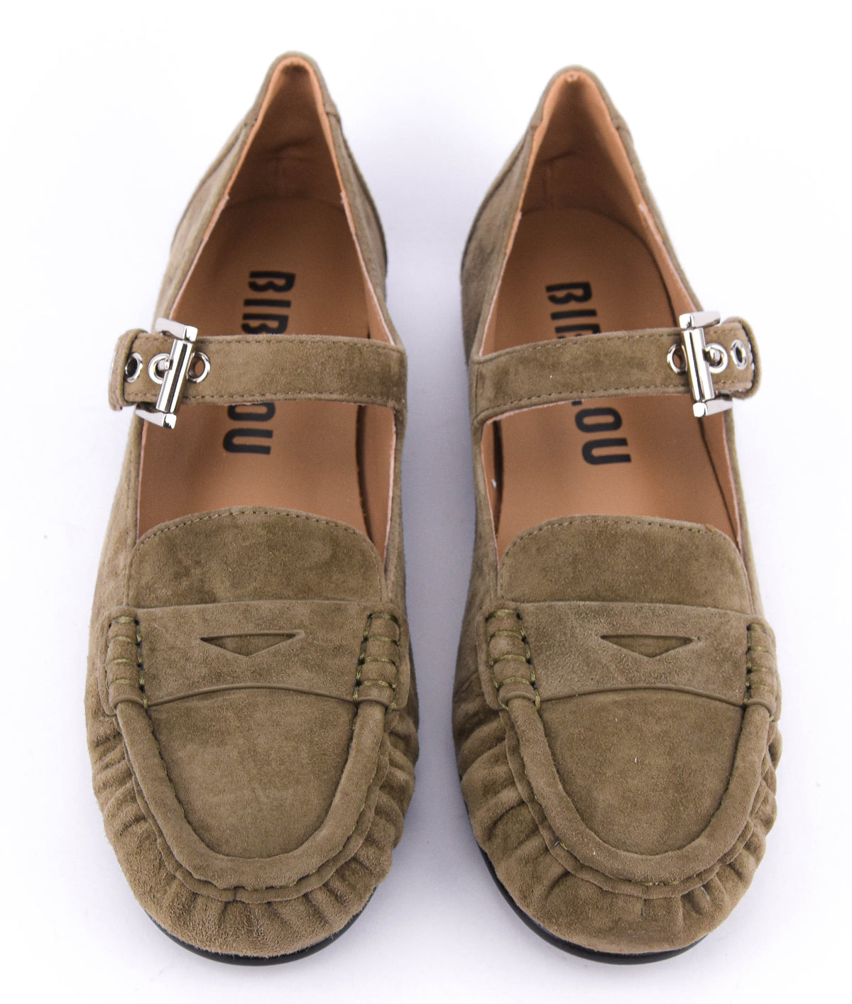 BIBI LOU AMARIS LOAFER OLIVE GREEN