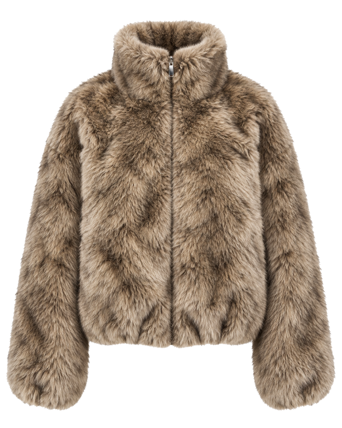 ALTER EGO ALLY FAUX FUR KHAKI