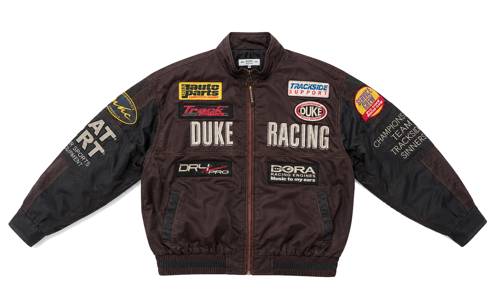 DUKE & DEXTER TRACK BOMBER MAUVE