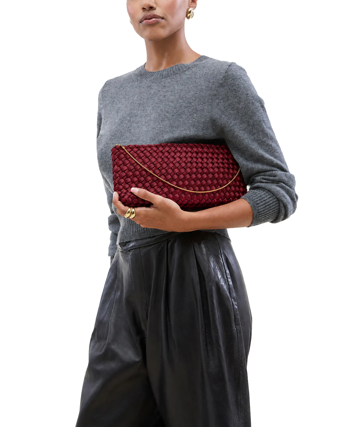 NAGHEDI GALA MEDIUM CLUTCH GARNER
