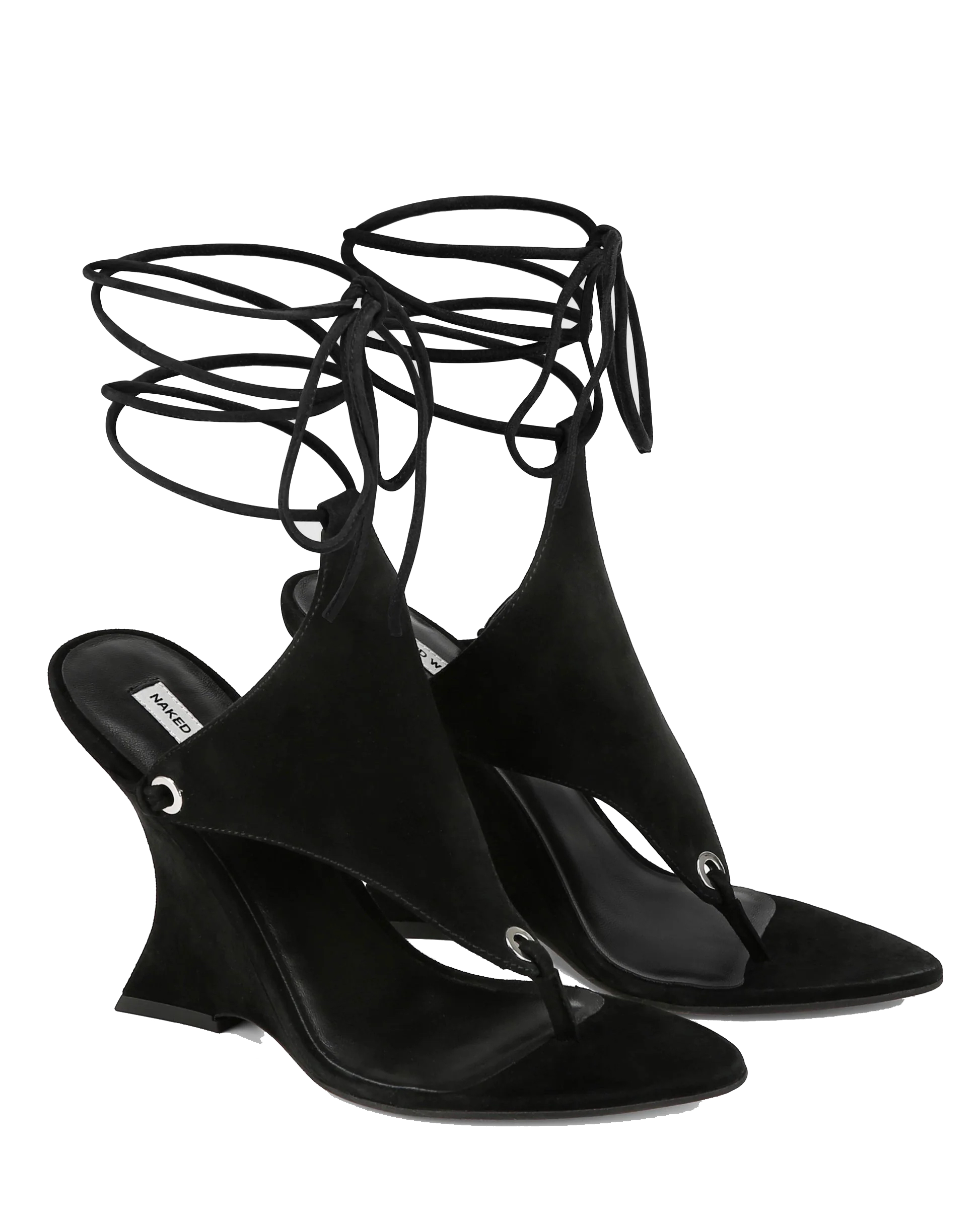 NAKED WOLFE RAMPAGE BLACK SUEDE