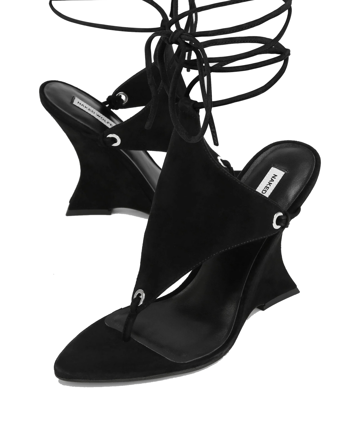 NAKED WOLFE RAMPAGE BLACK SUEDE