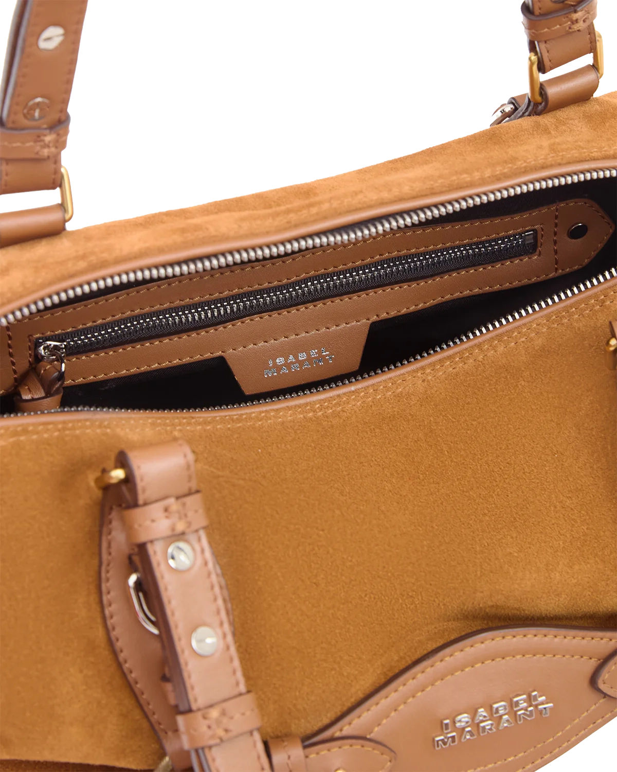 ISABEL MARANT TILPA MINI COGNAC