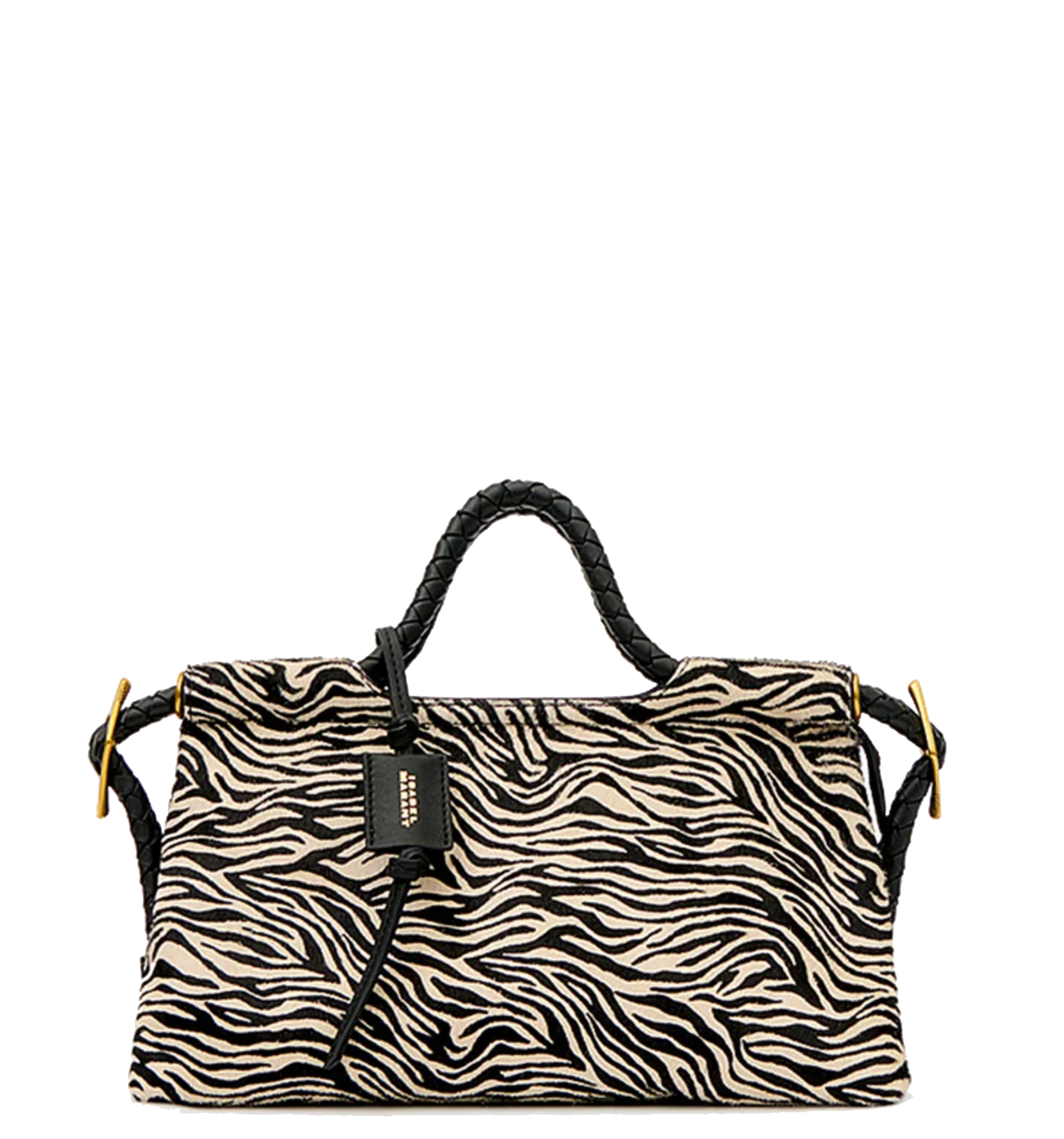ISABEL MARANT PIPA M BAG ZEBRA