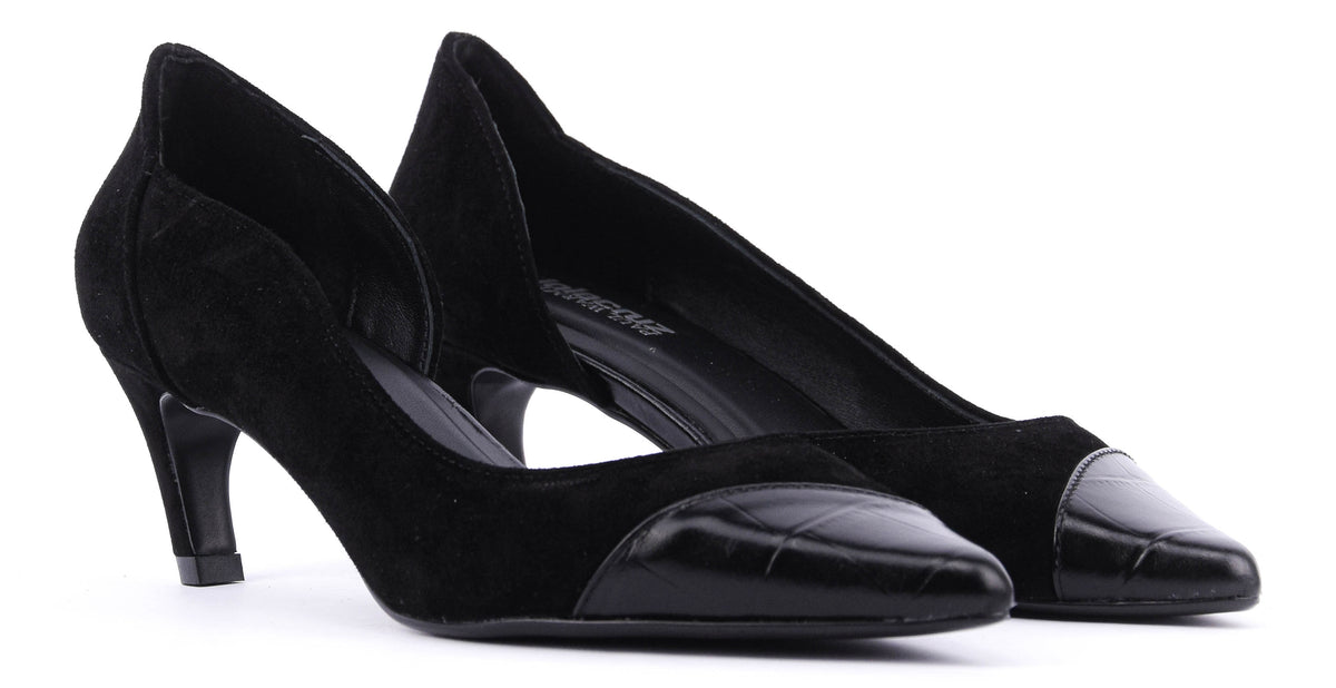 LOLA CRUZ ELLE PUMPS BLACK