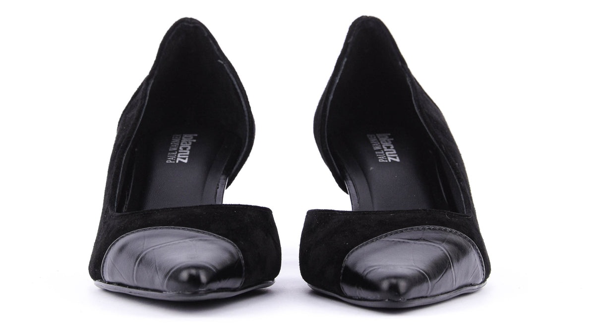 LOLA CRUZ ELLE PUMPS BLACK