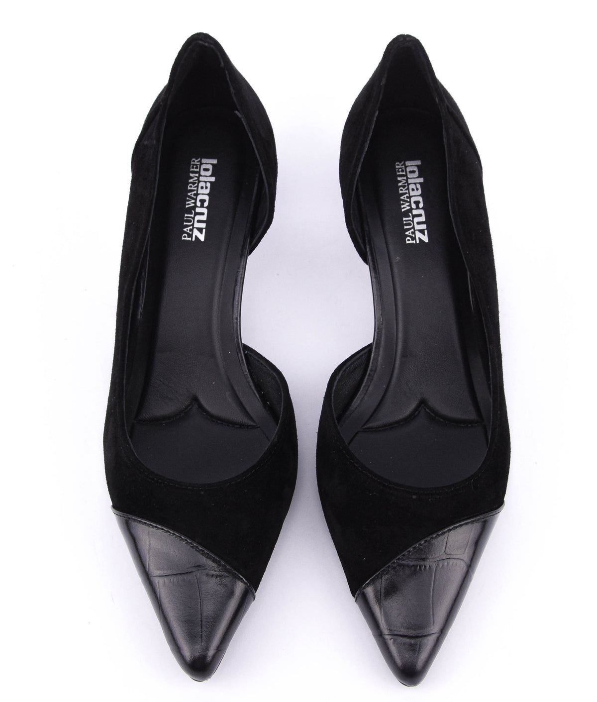 LOLA CRUZ ELLE PUMPS BLACK