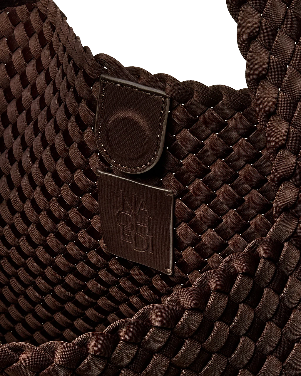 NAGHEDI NOMAD LARGE HOBO CHOCOLATE