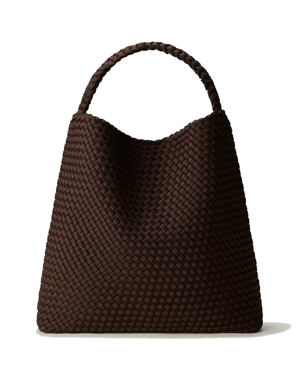 NAGHEDI NOMAD LARGE HOBO chocolate