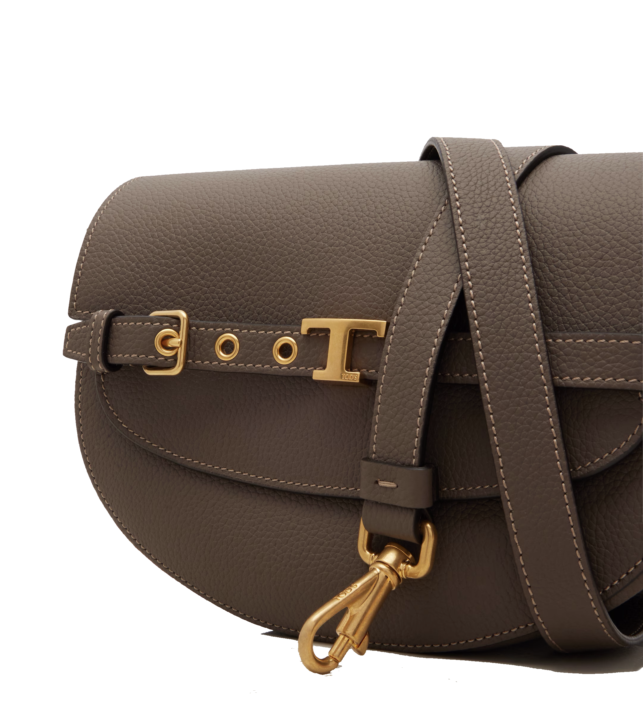 TOD'S CROSSBODY T-SIGNATURE CROSSBODY  GREY