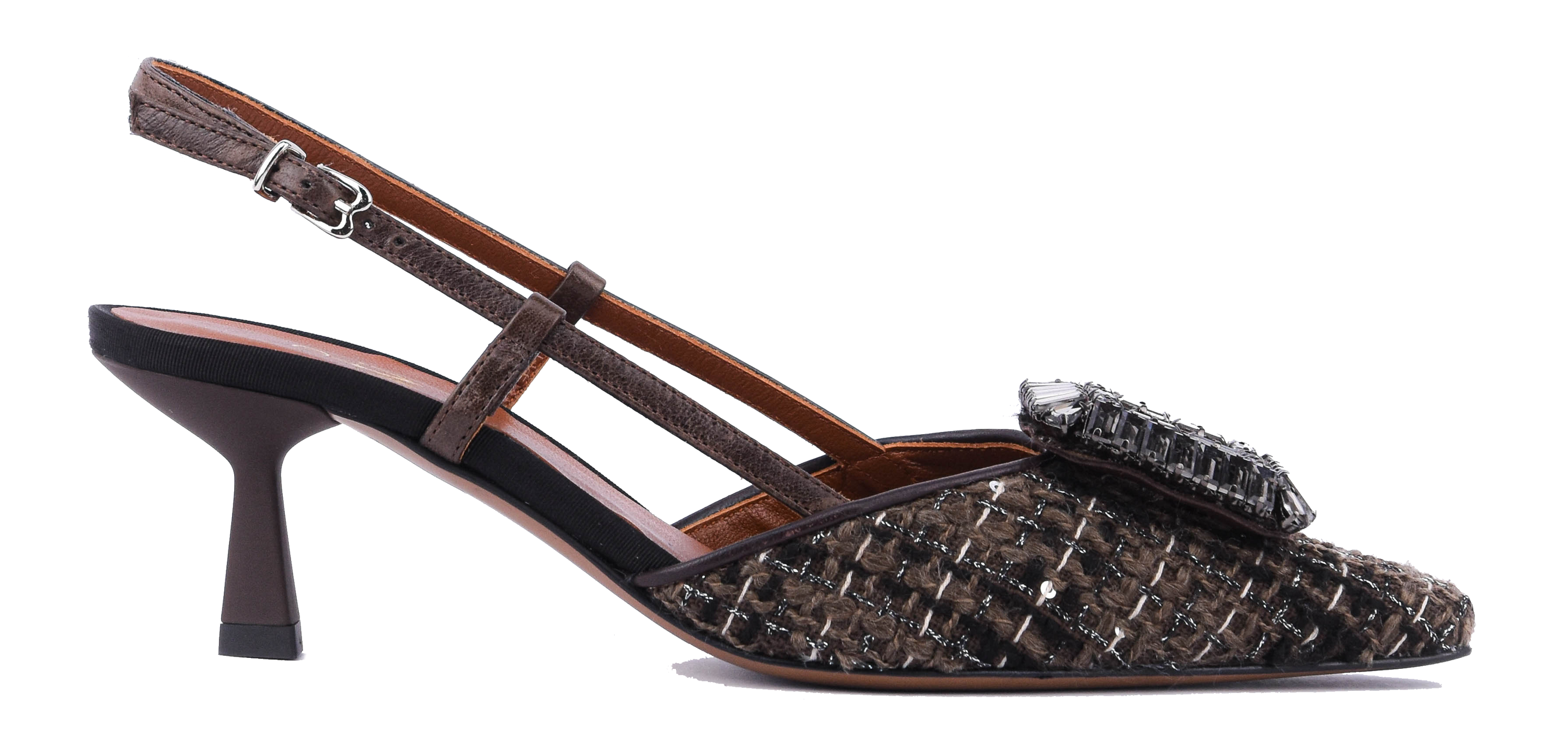 PAUL WARMER LOULOU SQUARE BOUCLE taupe