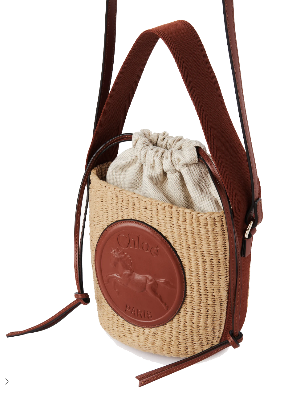 CHLOE HORSE MEDAL BASKET SMALL