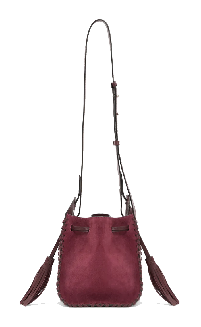 ISABEL MARANT SILAO MINI BAG RASPBERRY