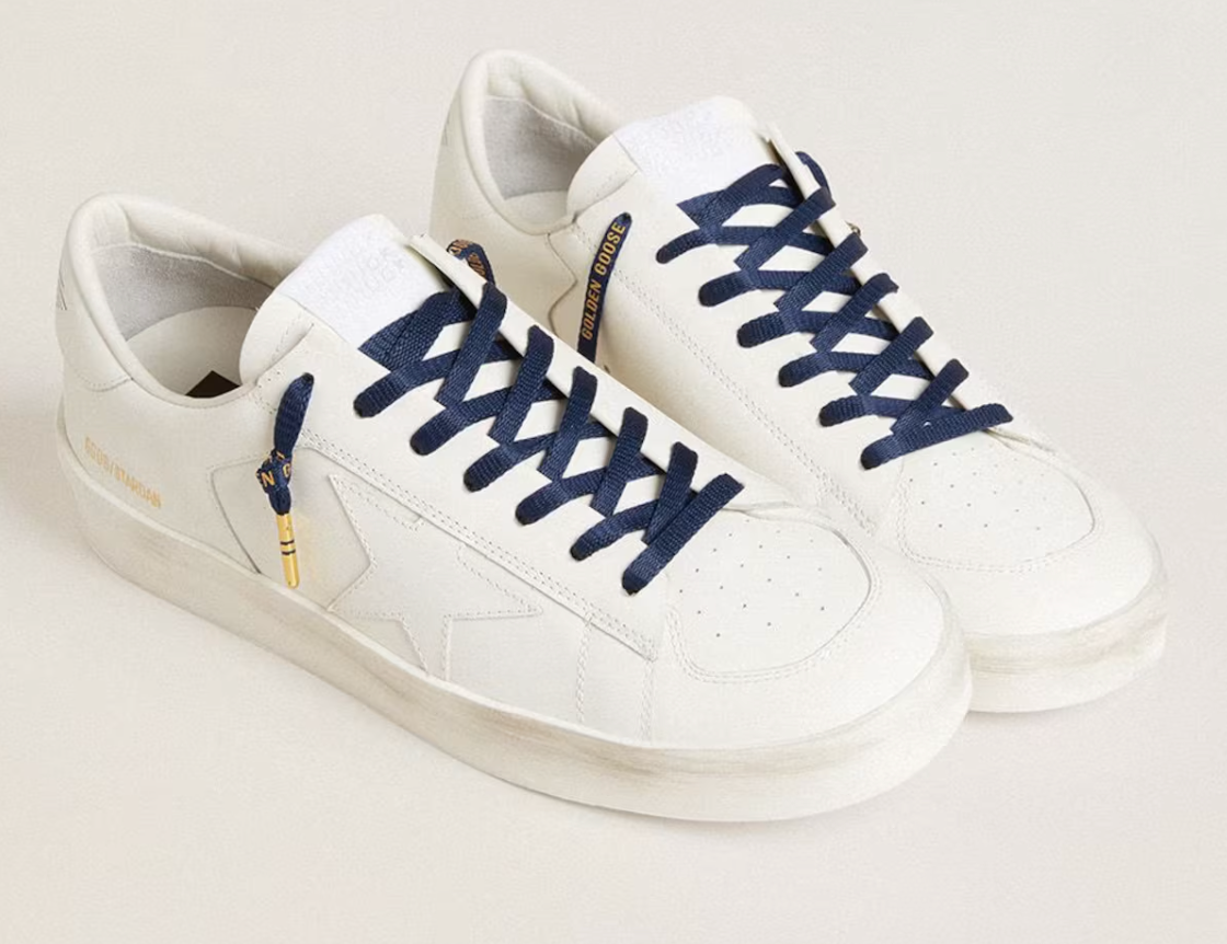 GOLDEN GOOSE KIT LACE BLU