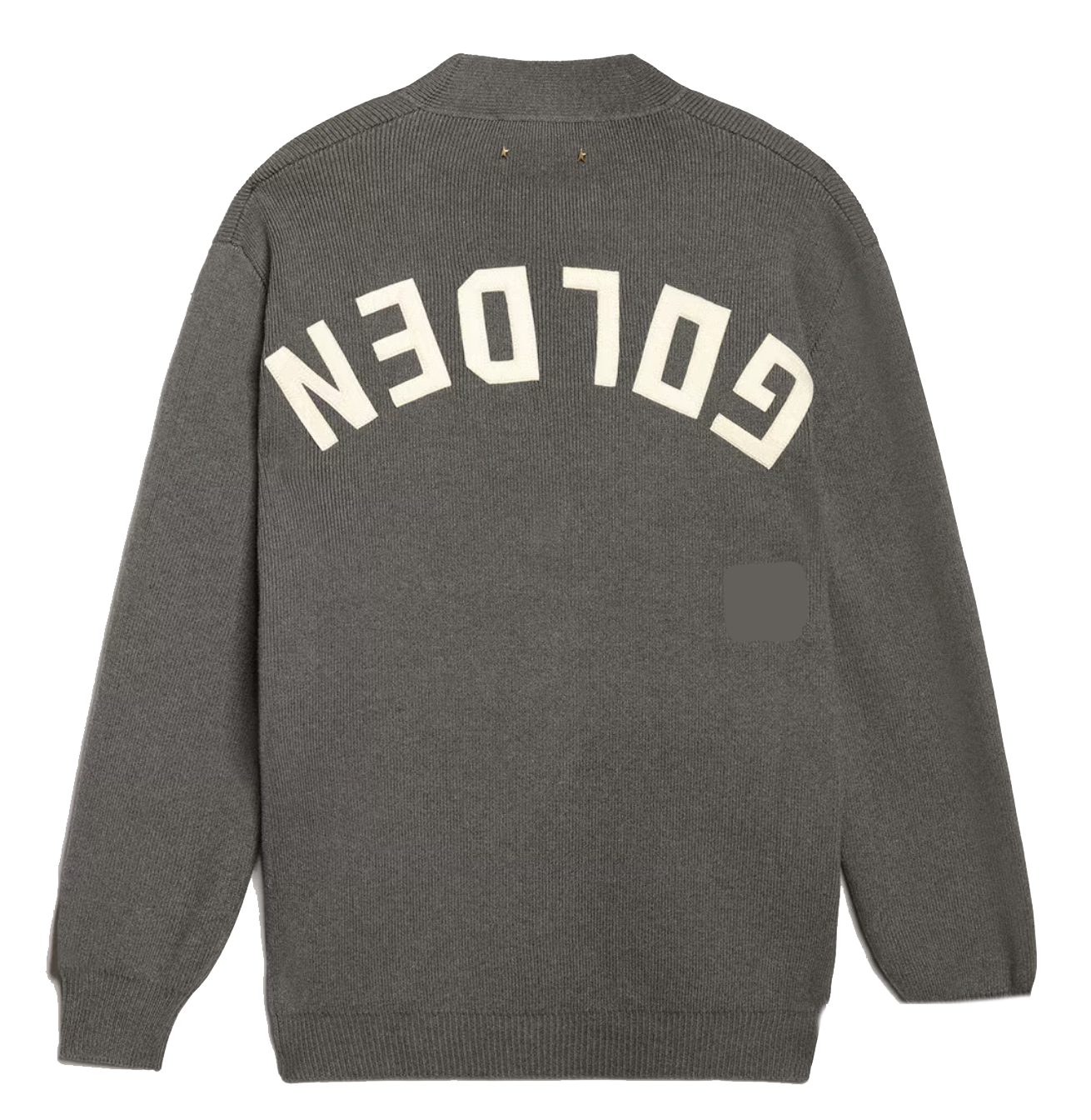 GOLDEN GOOSE CARDIGAN GREY