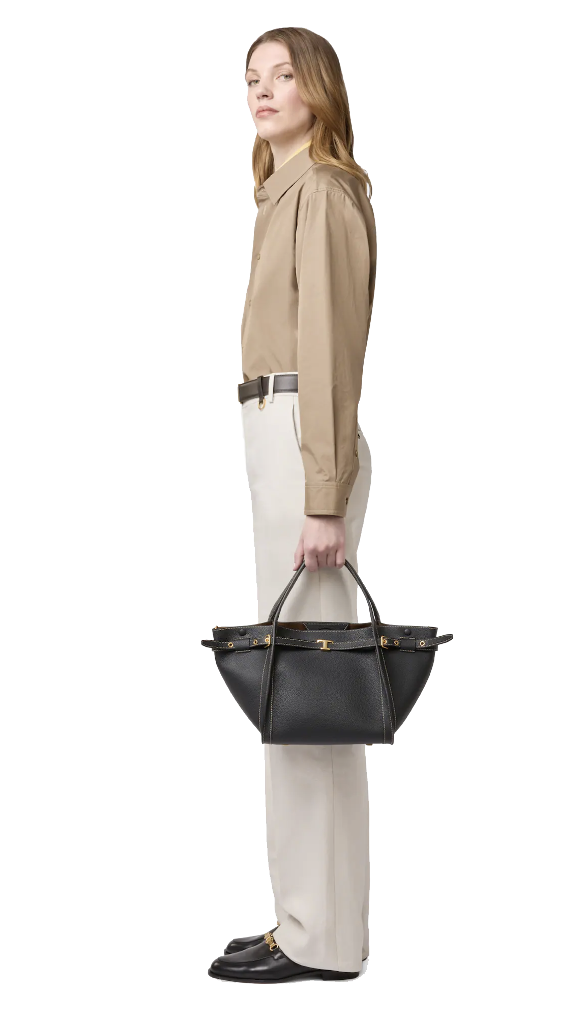 TODS SHOPPING BAG BLACK