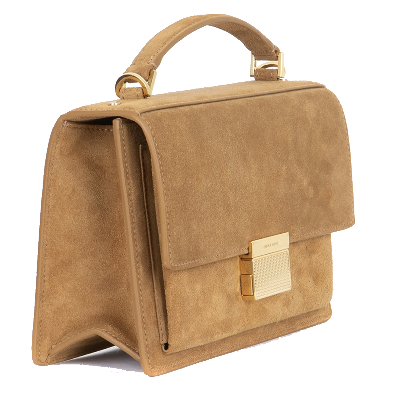 GOLDEN GOOSE VENEZIA BAG CAMEL SUEDE