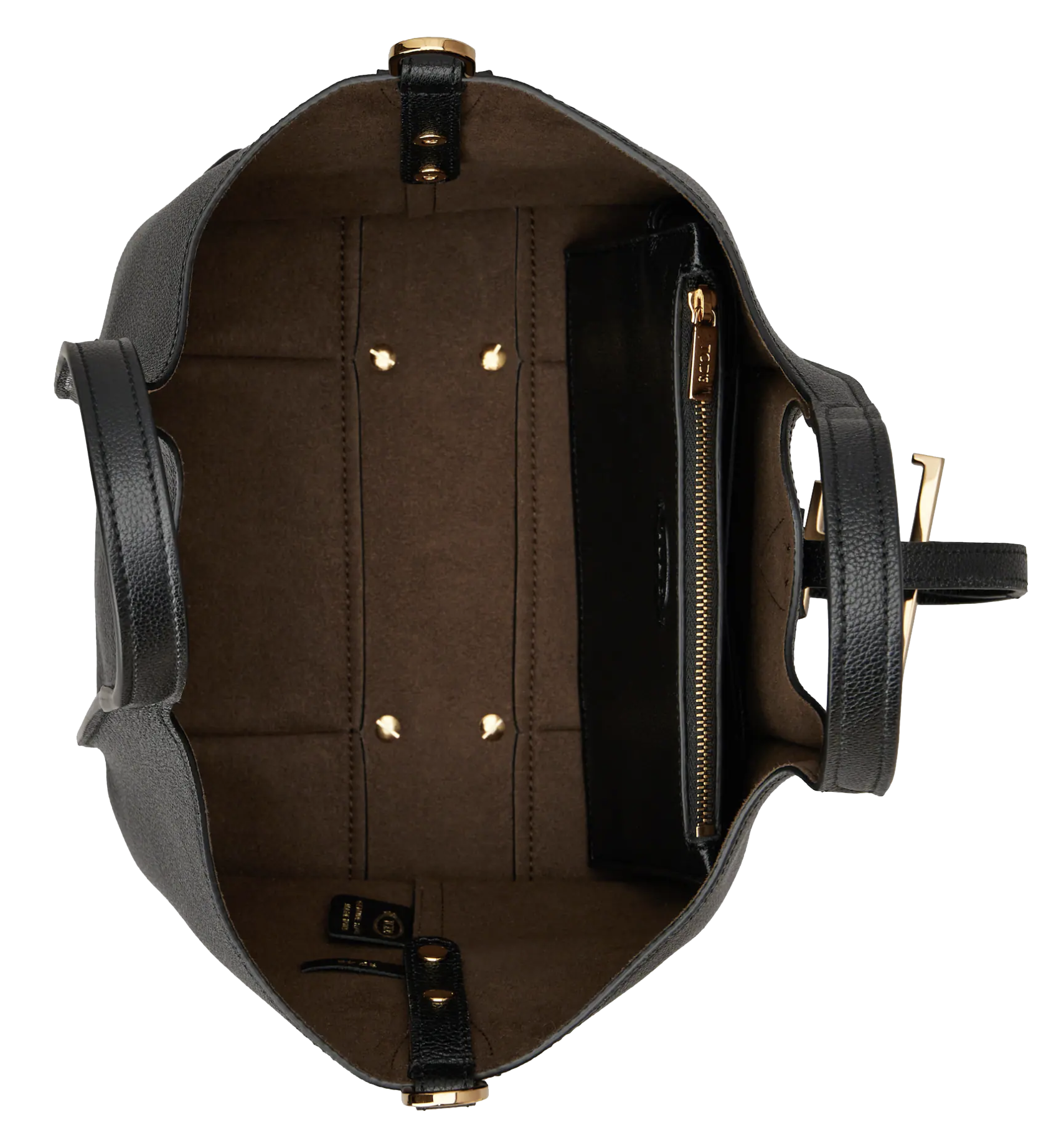 TODS T TIMELESS SHOPPING BAG BLACK