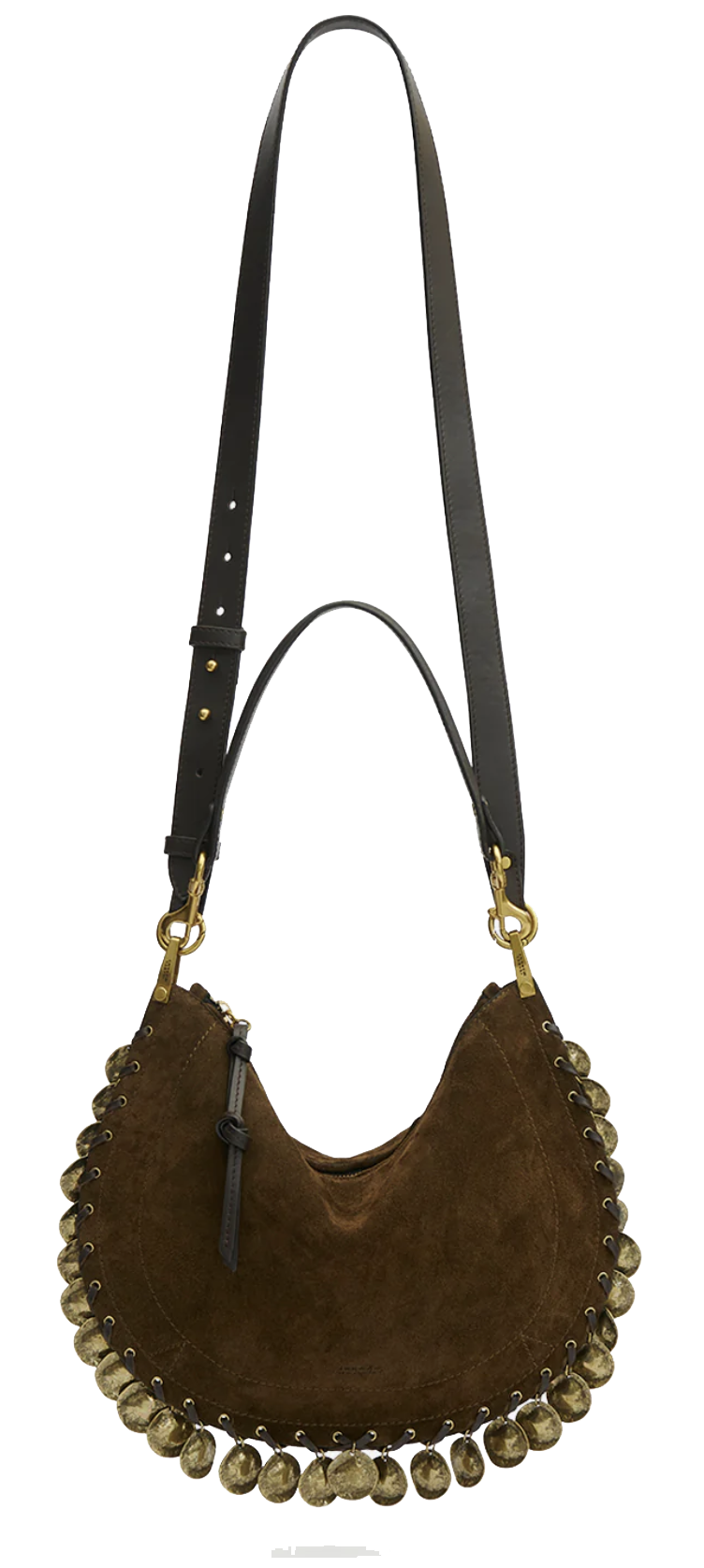 ISABEL MARANT OSKAN SOFT ZIP MEDALLION