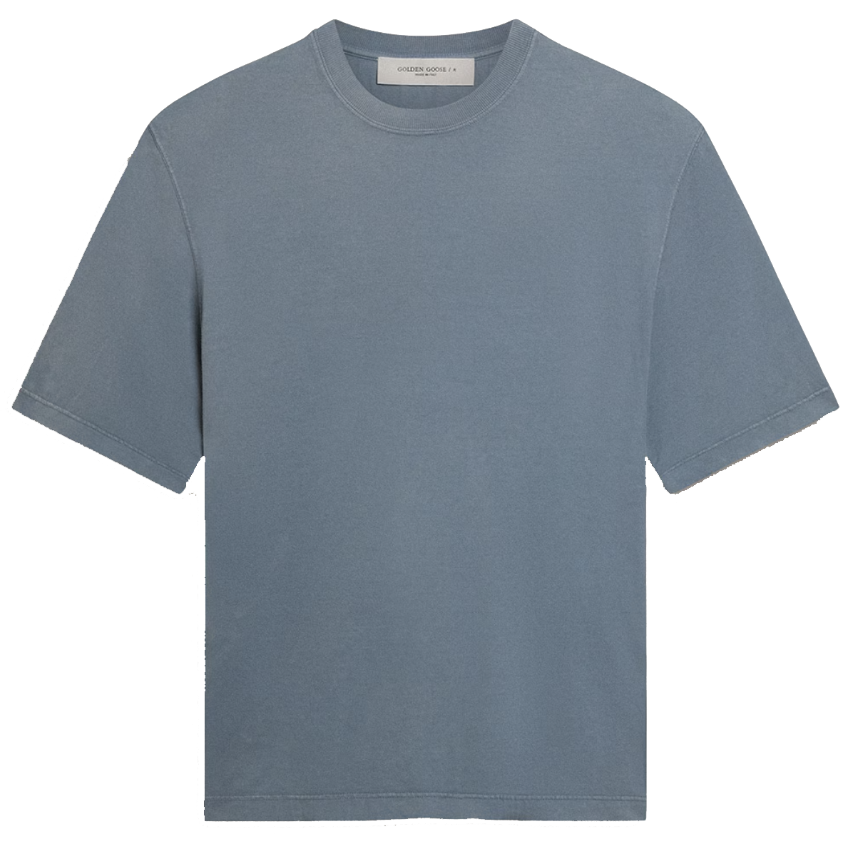 GOLDEN GOOSE 'GOLDEN' T-SHIRT BLUE