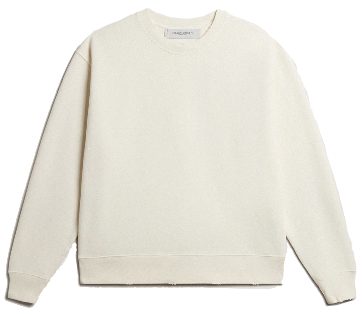GOLDEN GOOSE 'GOLDEN' SWEATER WHITE