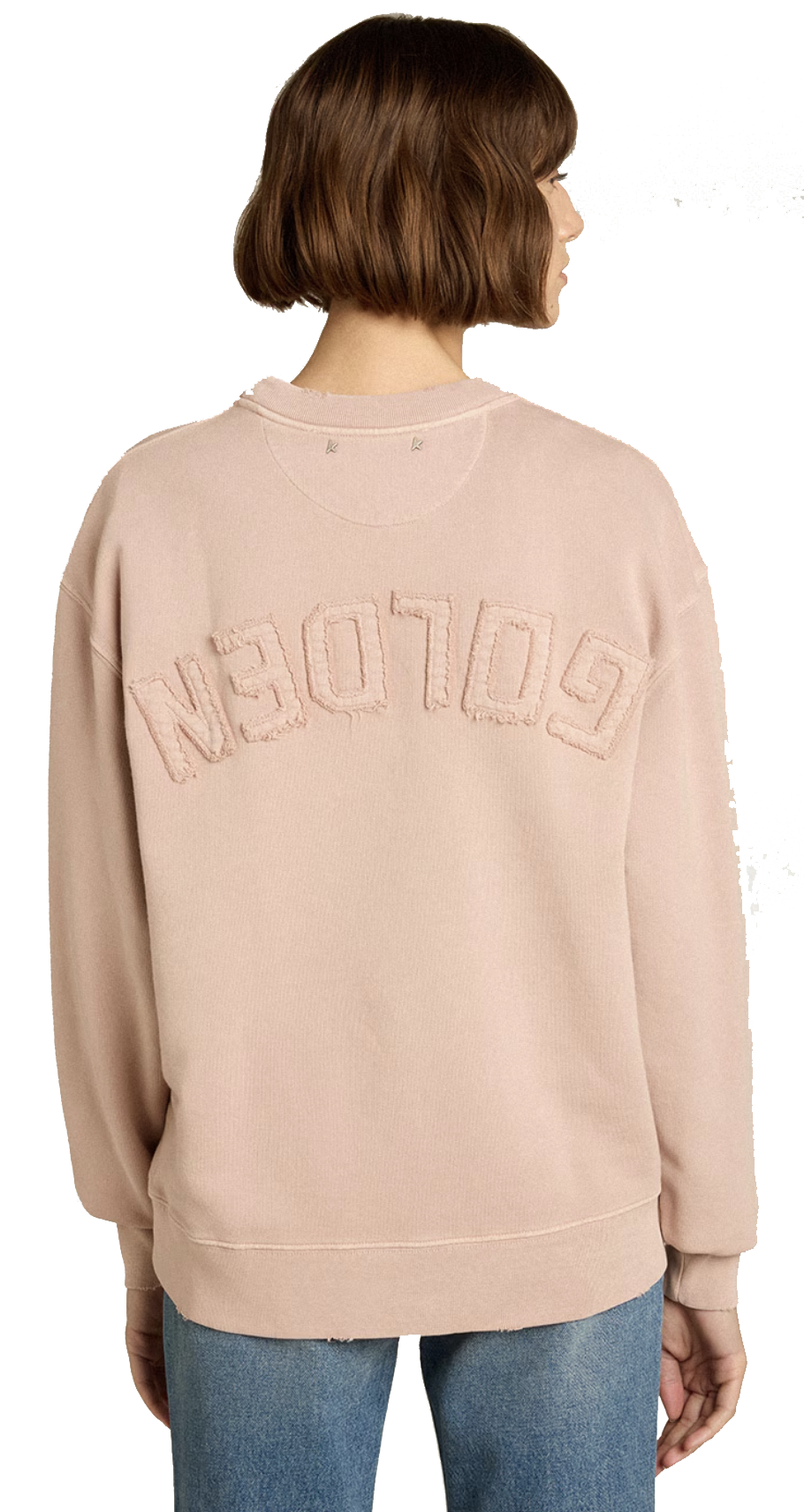GOLDEN GOOSE 'GOLDEN' SWEATER PINK