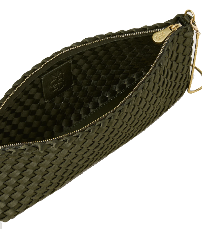 NAGHEDI GALA MEDIUM CLUTCH PERIDOT