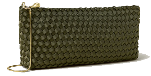 NAGHEDI GALA MEDIUM CLUTCH PERIDOT