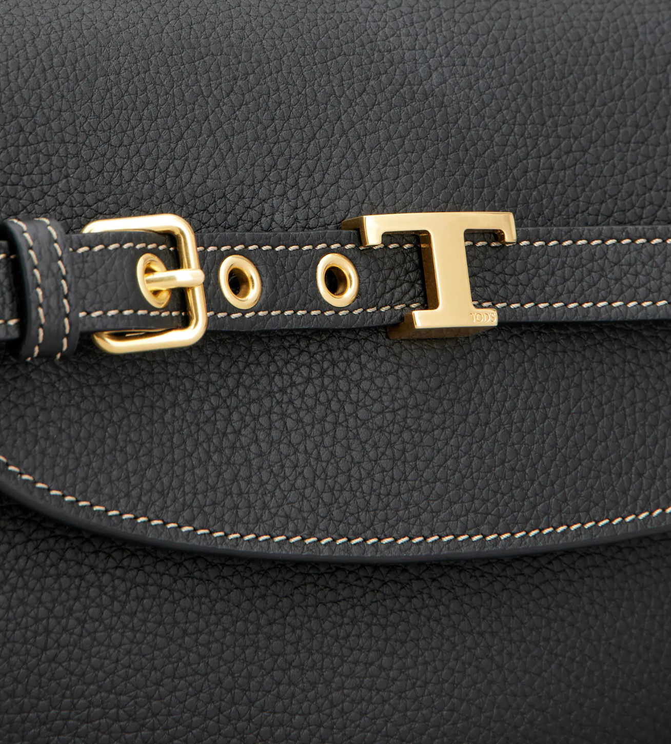 TODS T-SIGNATURE CROSSBODY MINI BLACK