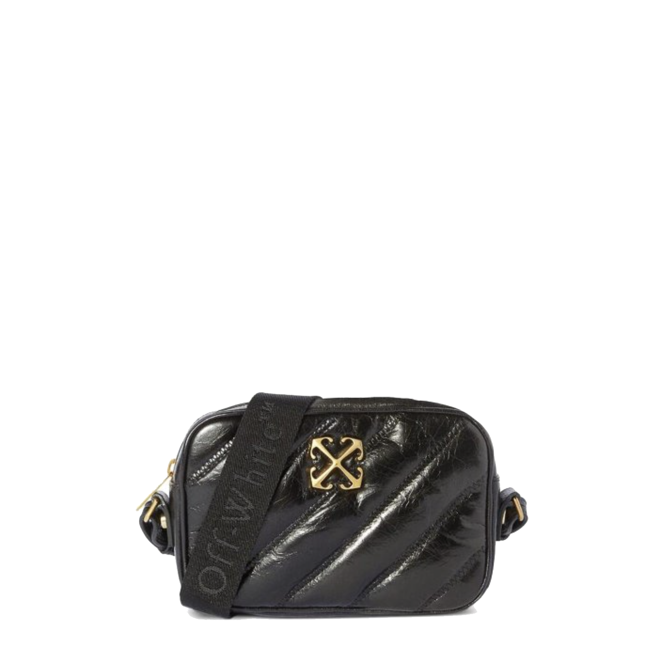 OFF WHITE CAMERA BAG SMALL BLACK