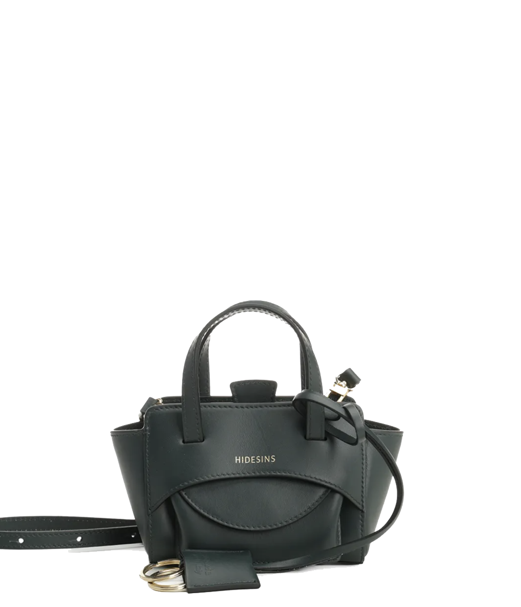 HIDESINS BAG FLAP XS DARK GREEN
