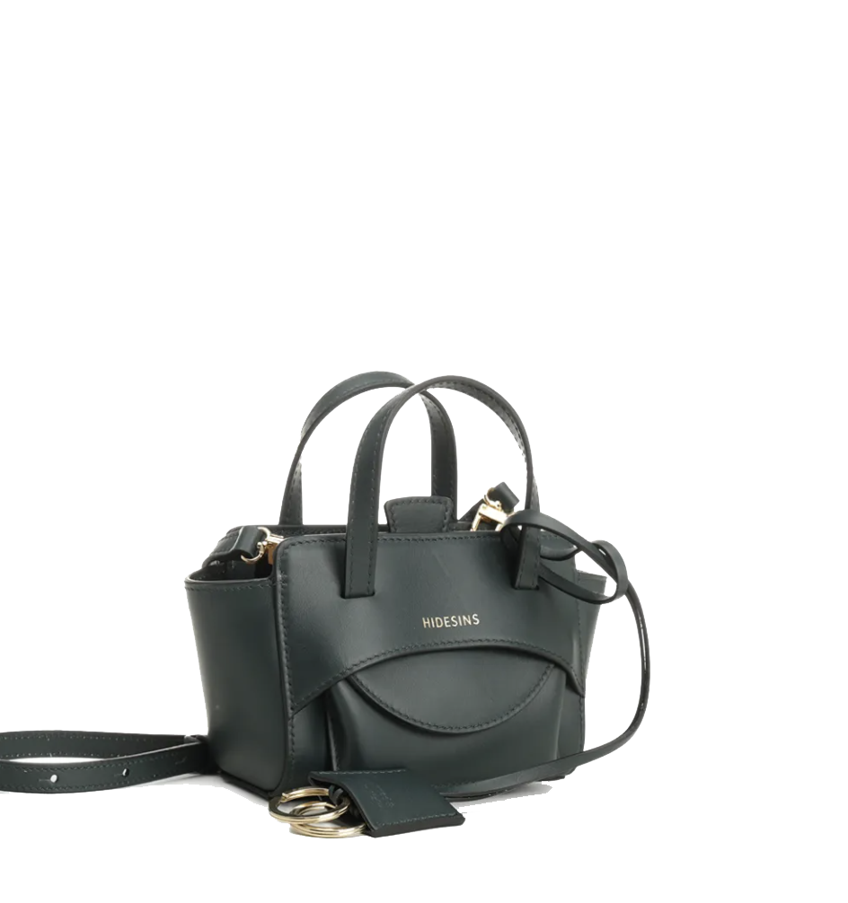 HIDESINS BAG FLAP XS DARK GREEN