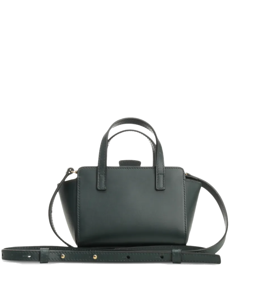 HIDESINS BAG FLAP XS DARK GREEN