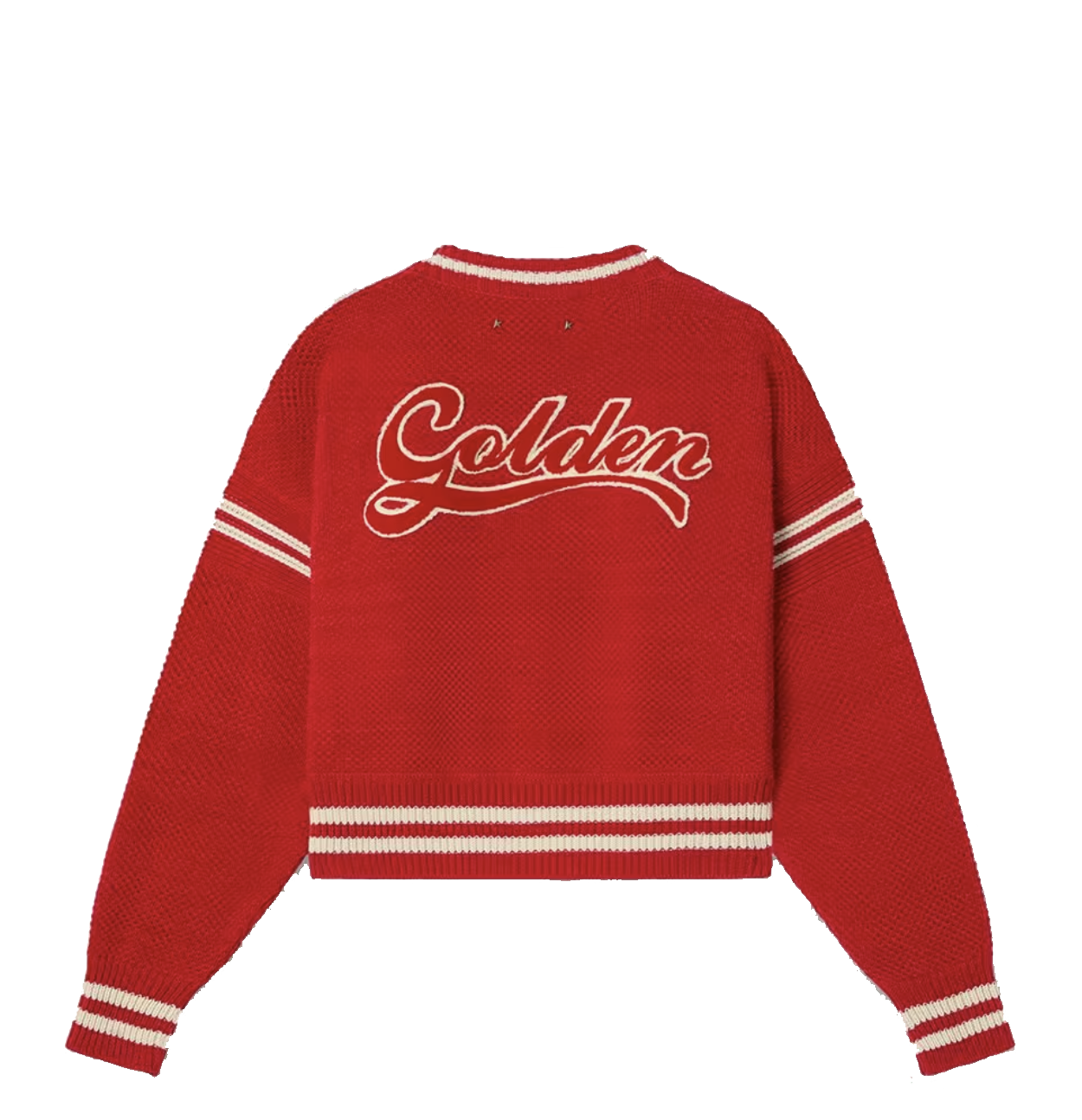GOLDEN GOOSE BOXY SWEATER RED