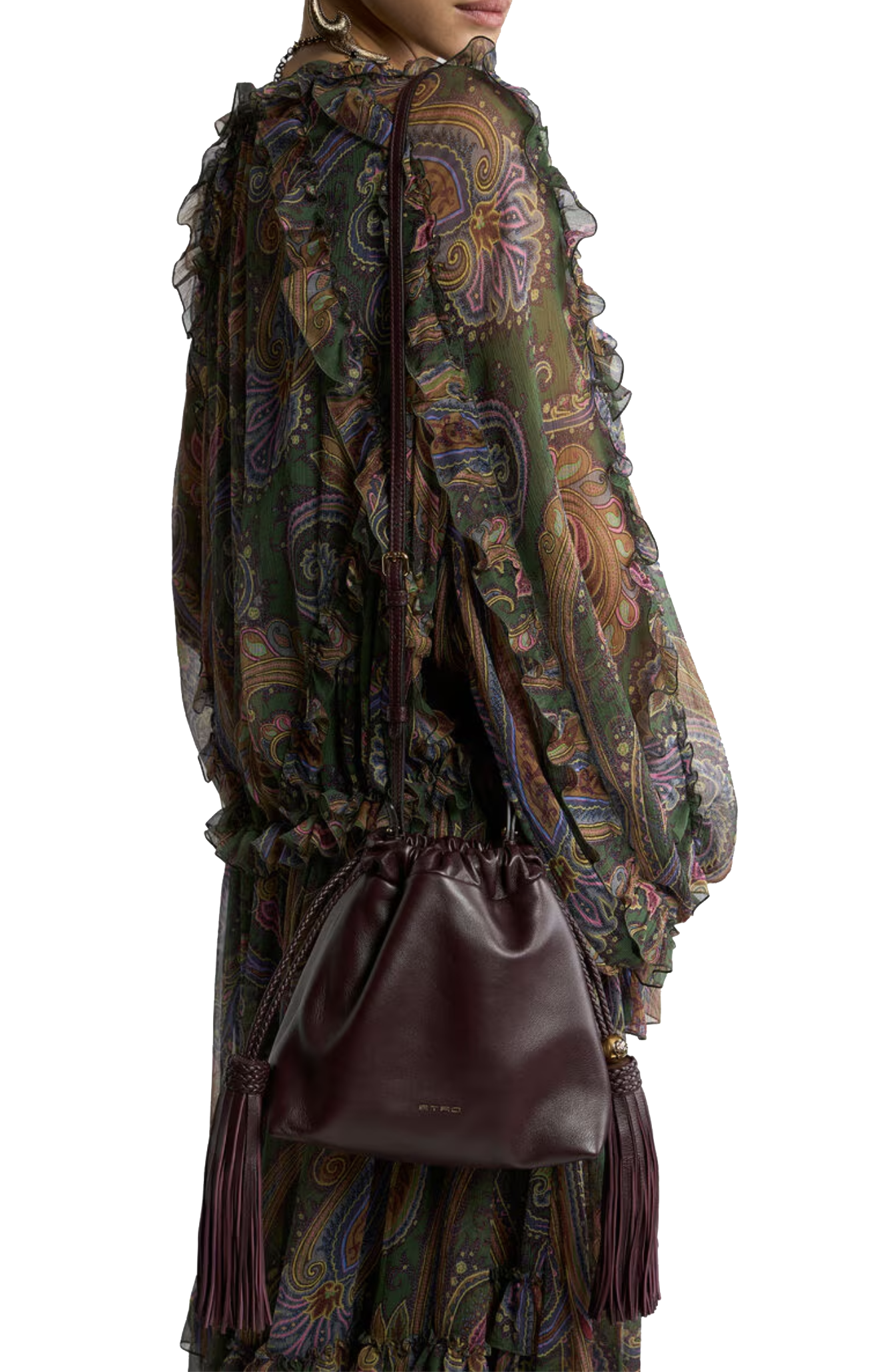 ETRO KALISPERA BAG XS BORDEAUX