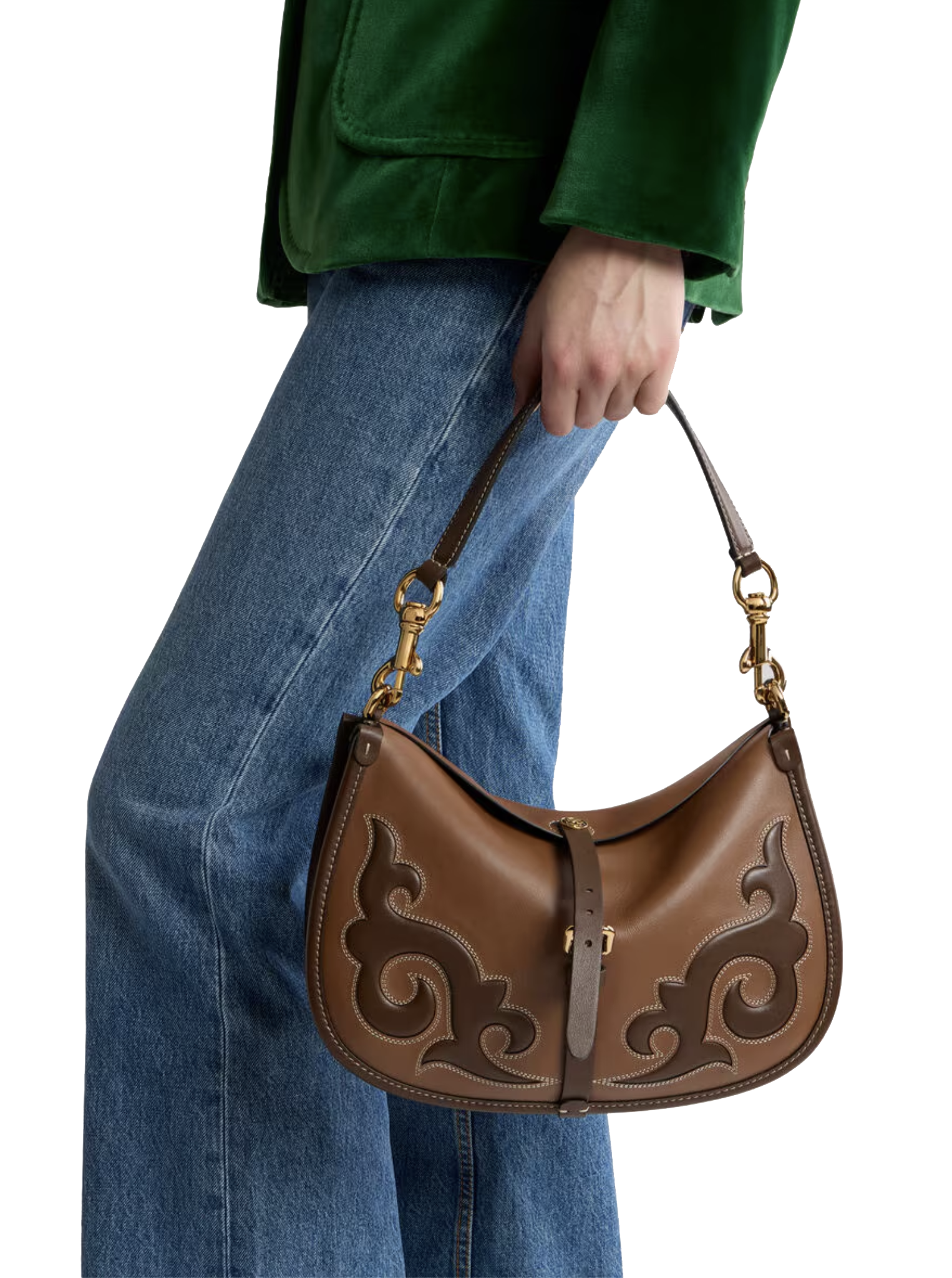 ETRO PONY BAG TEXANB MEDIUM