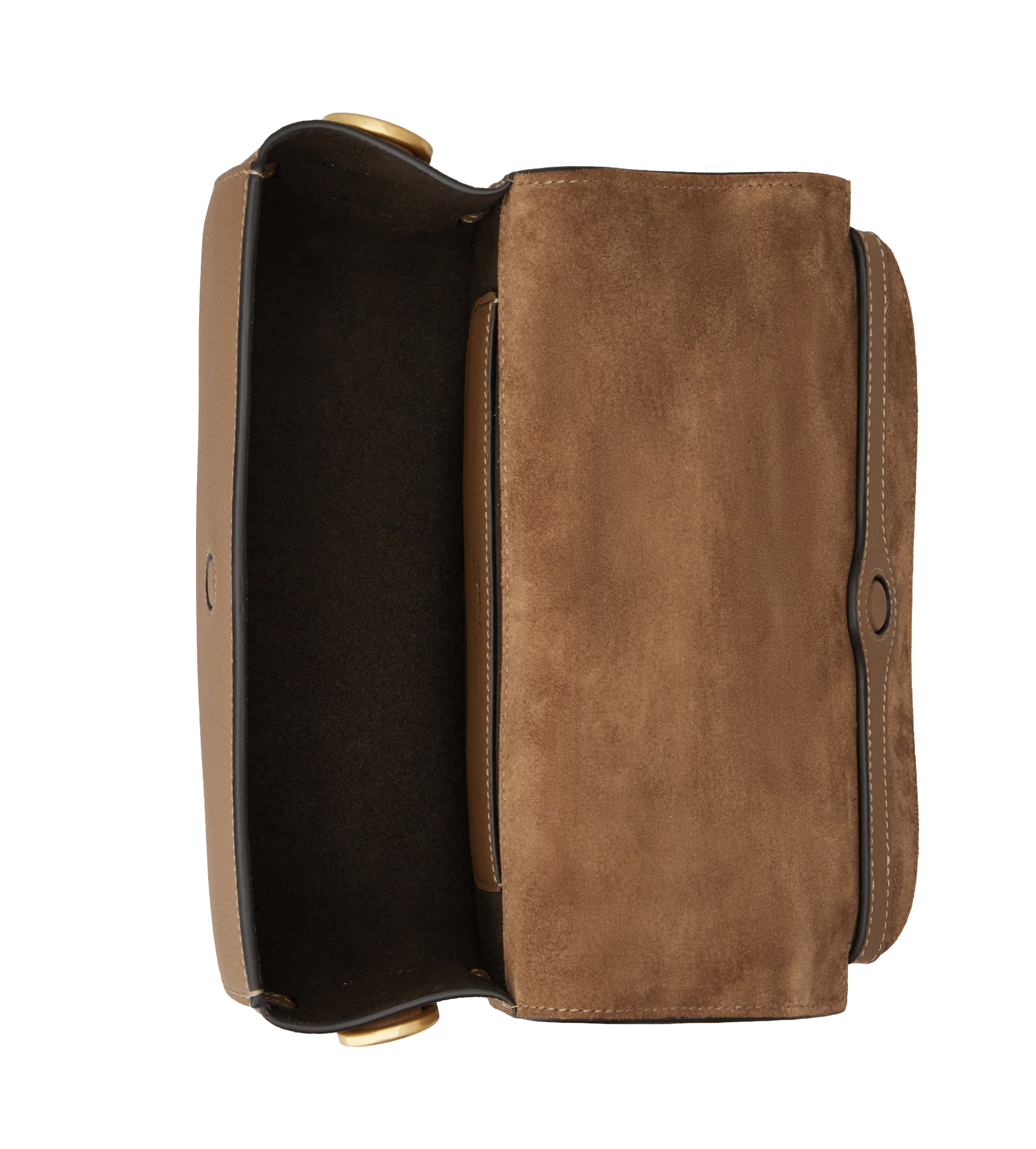 TOD'S T-SIGNATURE CROSSBODY MINI LIGHT BROWN