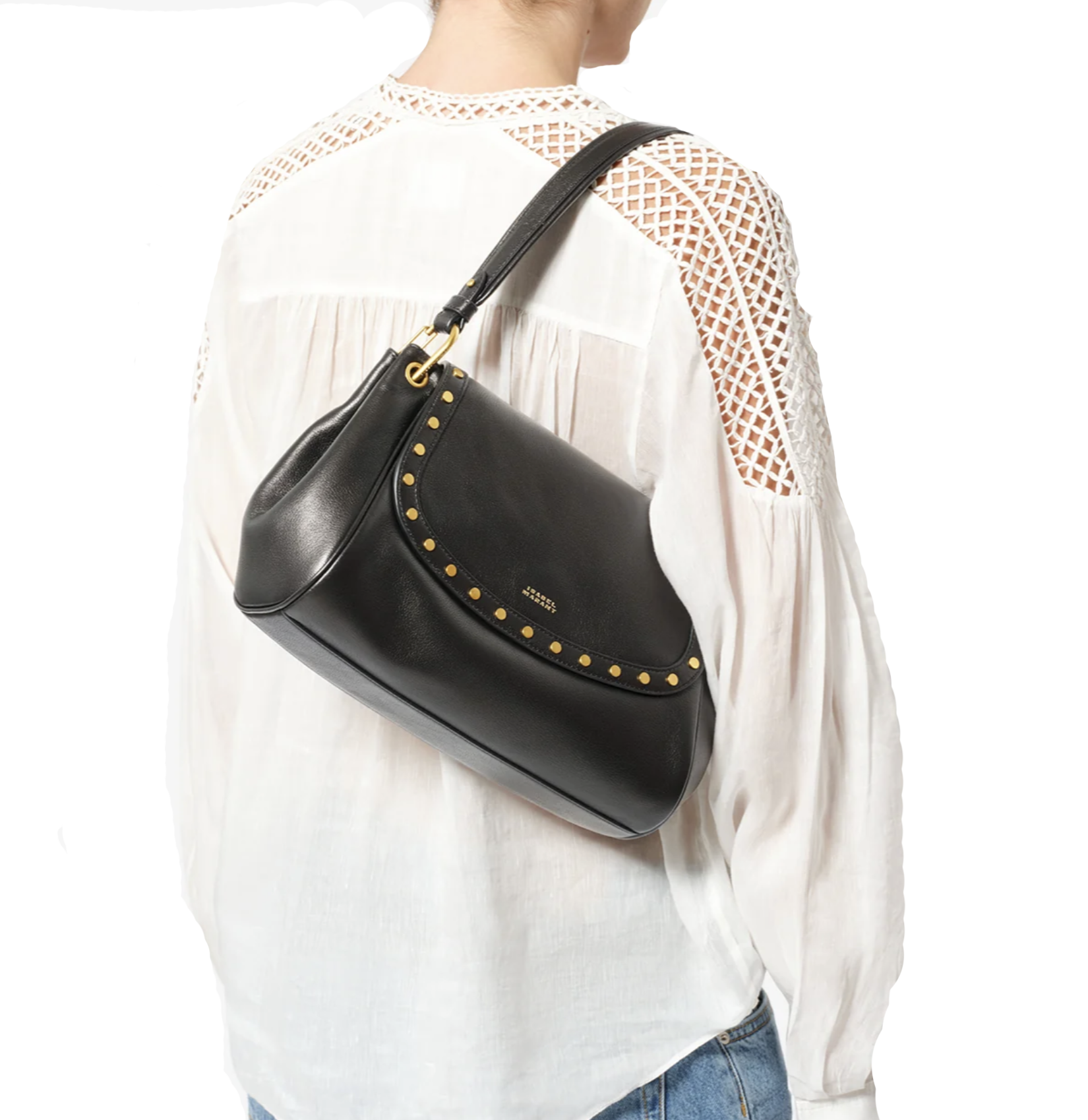 ISABEL MARANT CHANY M BAG BLACK