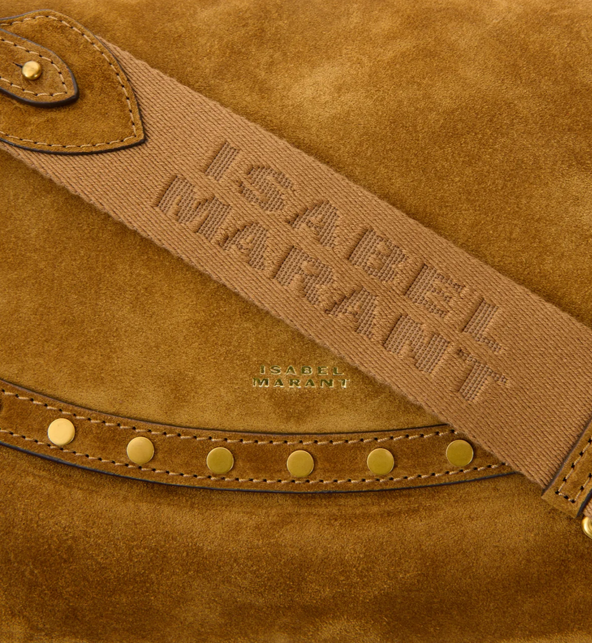 ISABEL MARANT CHANY M BAG COGNAC