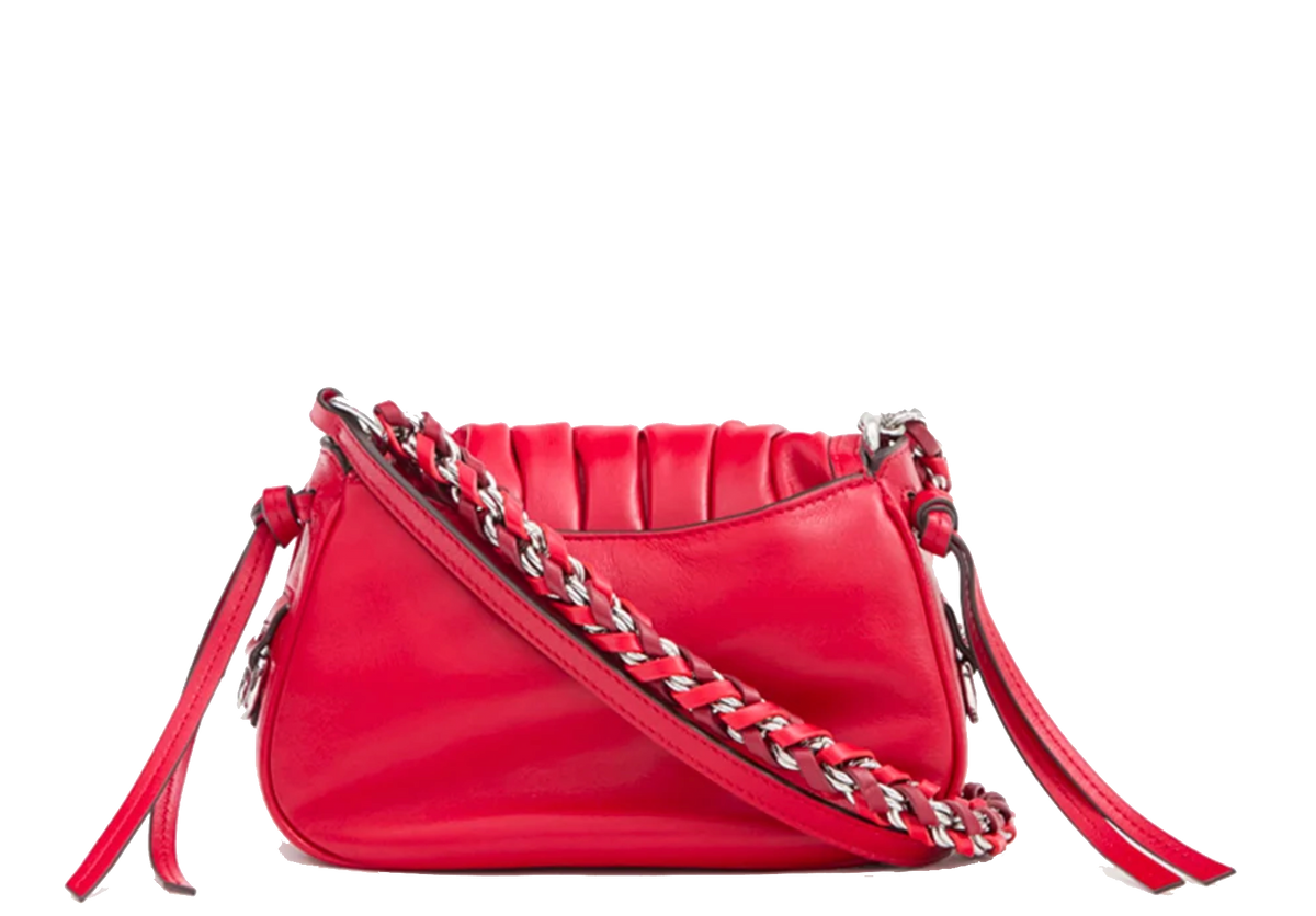 ISABEL MARANT BOLTON BAG XS RED