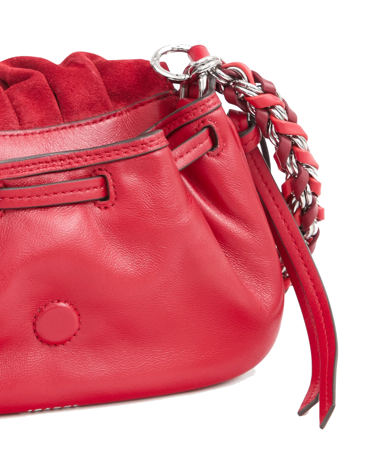 ISABEL MARANT BOLTON BAG XS RED