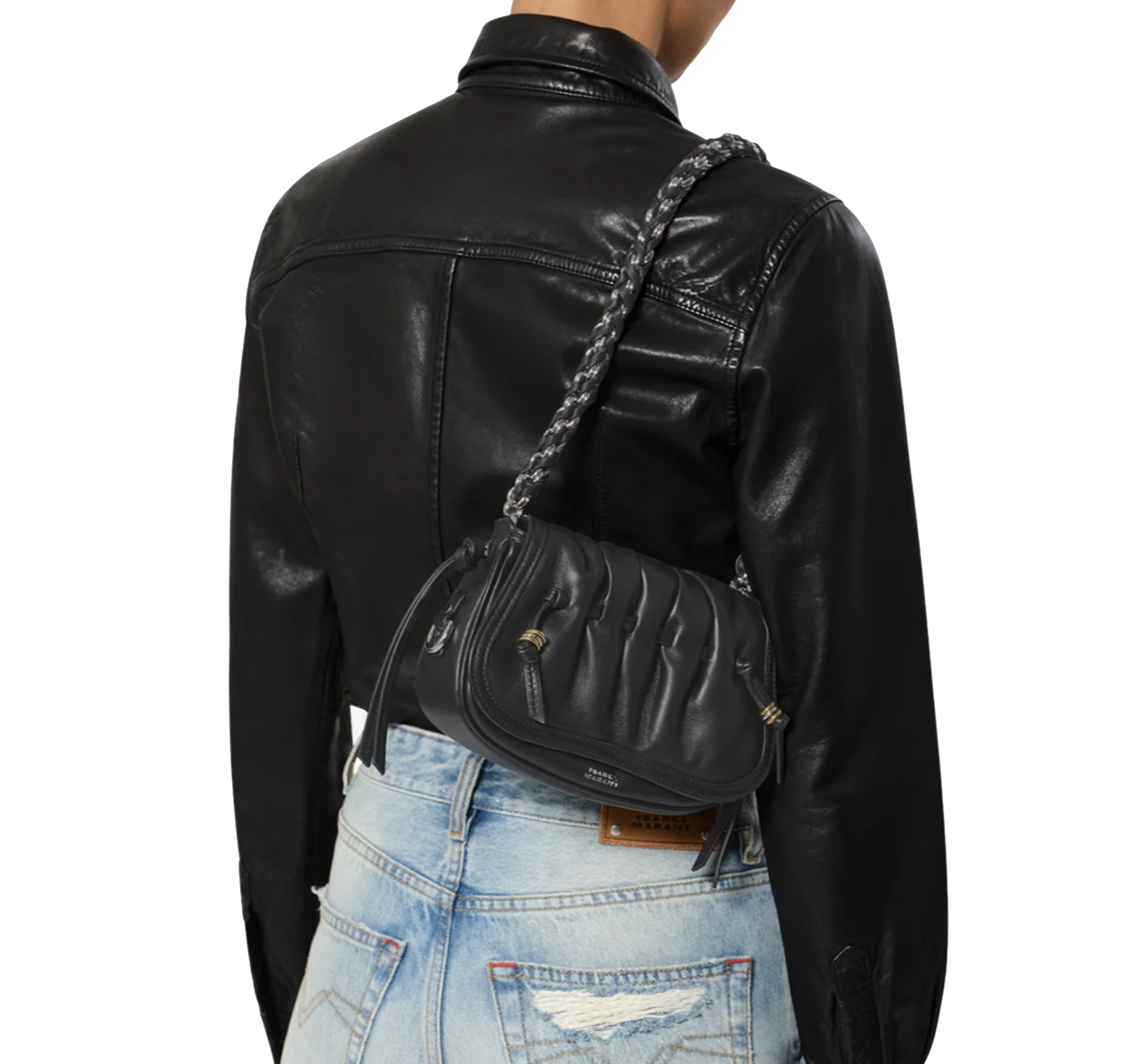 ISABEL MARANT BOLTON BAG XS BLACK