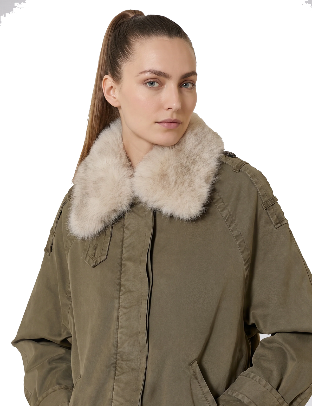 BLONDE NO.8 COAT KAKI
