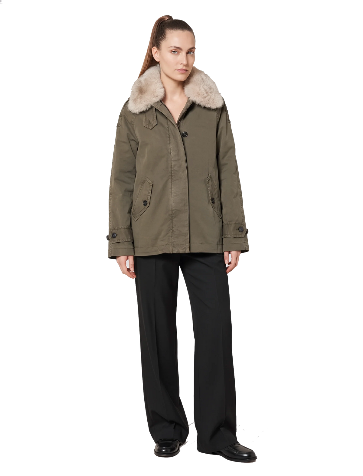 BLONDE NO.8 COAT KAKI